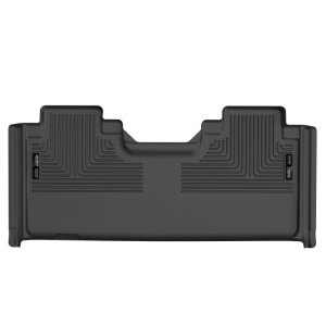 Ford F-150 Floor Mats - Rear - Husky Liners - WeatherBeater - Black - `15-`23
